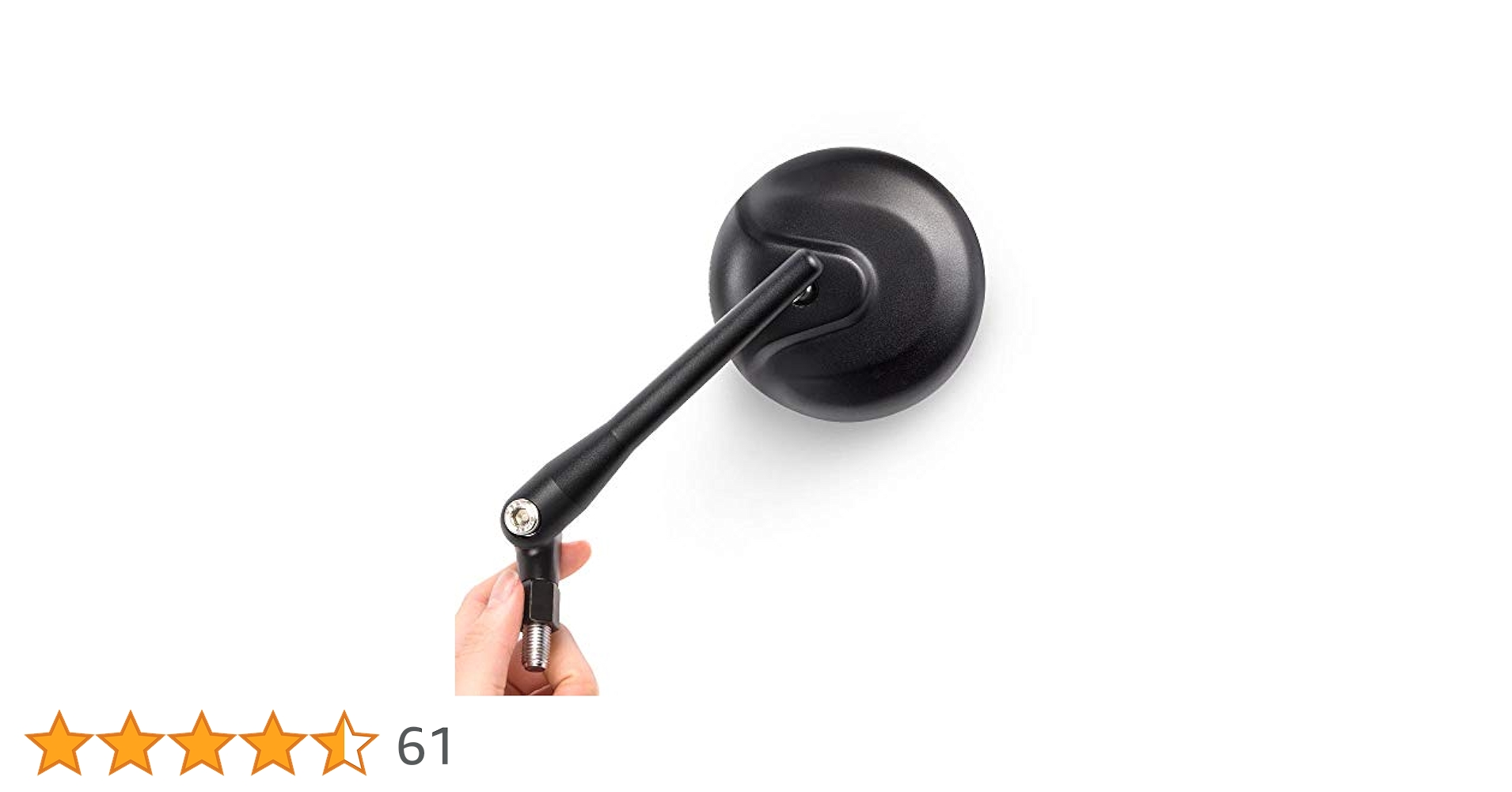 KiWAV MAGAZI OJOオジョ　バイク用ミラー　薄型コンパクト左右ペア Amazon | KiWAV バーエンドミラー オジョ 黒 M6ネジ式ハンドル用