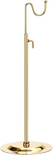 uxcell Soporte De Exhibición De Monedero Soporte De Mesa Ajustable De Un Solo Gancho Estante De Bolso De Acero Inoxidable Para Tienda De Boutique Al