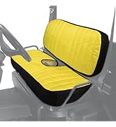 LP66449 Mid-Size Bench Seat Cover fit for John Deere Gator XUV560 XUV590 - Yellow Front Cushioned...