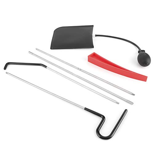 Uxsiya Cu�as de Aire port�tiles Herramienta de Emergencia para Bolsa de Bomba Kit de cu�as Que no se estropean Herramienta de Agarre de Agarre Material de Agarre Largo para Asistente de Carretera