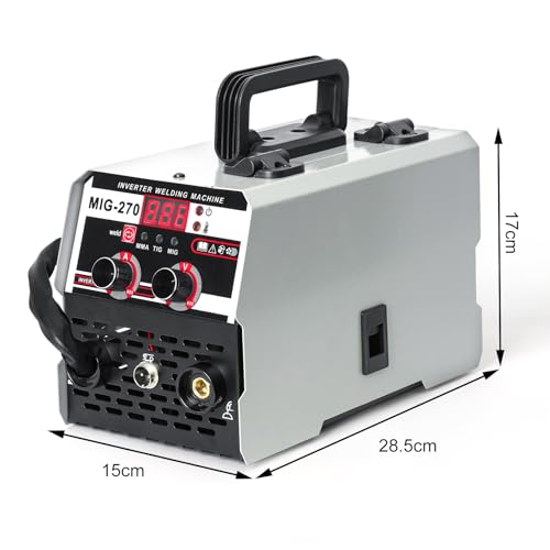 Kamulouk 3 In 1 Saldatrice A Filo Continuo Di Mig, Saldatrice Lasers Di Digital Del Led, Saldatrice A Filo Di Mig Unione Europea - 2