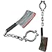 KOUQI Cuello De Prisioneros Esposados ​​Juguetes Copia De Pies Plásticos Brazaletes Código Promedio Cadena de Pulsera con Cuchillo Vegetal de Sangre