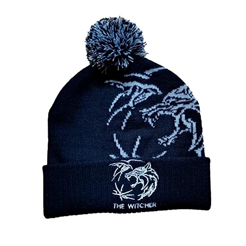 Heroes Inc. Logotipo de Lobo (Beanie Pom), Multicolor, Talla única