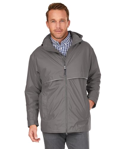 Image of Charles River Men's New Englander Waterproof Rain Jacket (Reg & Ext Sizes)