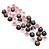 Coffret de collection créatif : offrant une grande variété d’éléments, des figurines miniatures aux mini-tasses à thé pour maison de poupée, ce coffret stimule la créativité dans la création de micro-paysages, les travaux manuels et la décoration de table. petites tasses à café en résine, figurines miniatures