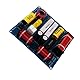 2PCS Lautsprecher Frequenzteiler Frequenzweiche 3-Wege 300W HiFi Audio Lautsprecher Höhen Mitten Bass 3 Einheiten Frequenzweiche Filter für 3-5 Zoll Lautsprecher