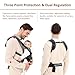 Imagen de IULONEE Mochila Portabebés para Bebe porteo Tirantes para bebés Delantera y trasera Ergonómicas Baby Carrier Wrap para Niños de 3-36 Meses Gris