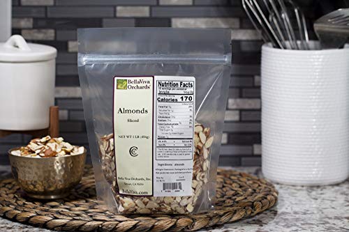 Bella Viva Orchards Sliced Almonds, 1 lb of Sliced Almonds image 5