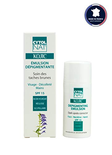 Cytolnat® Kojic - Tratamiento de manchas marrones - Rostro, escote, manos - Reduce y detiene la aparición de manchas… - Imagen 3