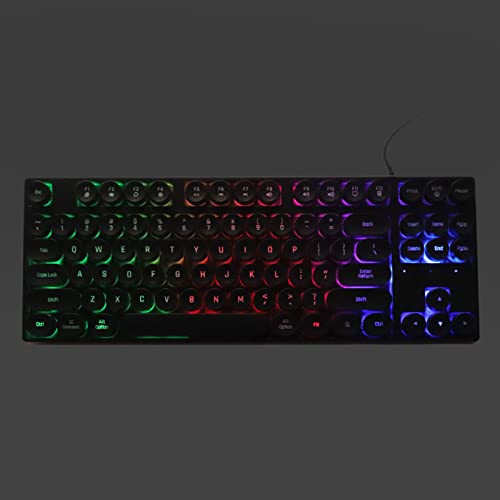Teclado Gamer Gugxiomfqgxrna37y-12 USB QWERTY miniatura 6