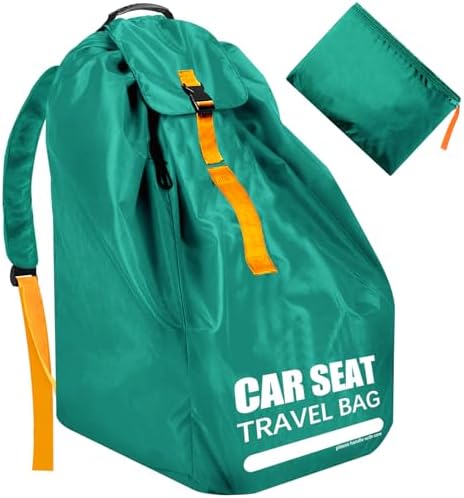 Car Seat Travel Bag for Airplane, Large Car Seat Bags for Air Travel with Padded Straps, Gate Check Storage Bag/Backpack for Car Seat Airport, Carseat Cover Travel – Baby Travel Essentials for Flying Car Seat Travel Bag for Airplane, Large Car Seat Bags for Air Travel with Padded Straps, Gate Check Storage Bag/Backpack for Car Seat Airport, Carseat Cover Travel – Baby Travel Essentials for Flying
