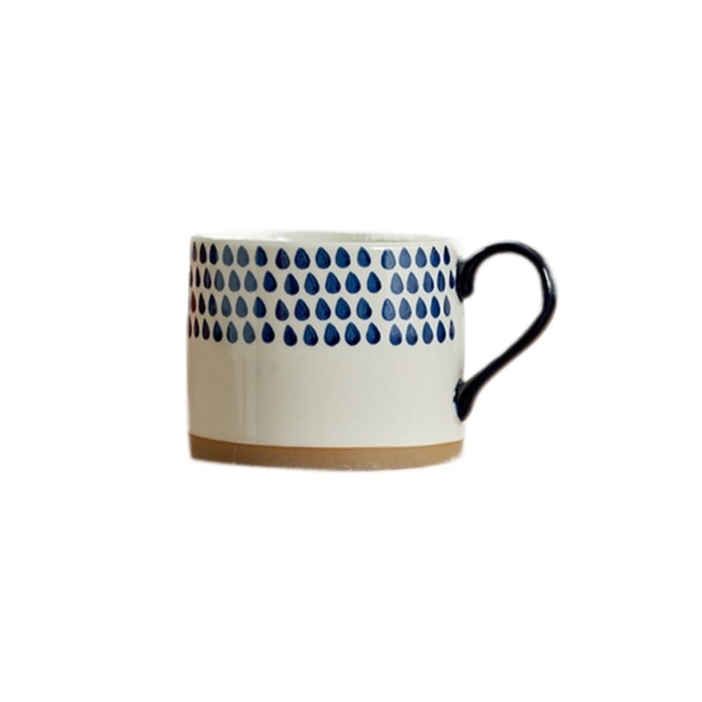 ENGENDER Tazas Cafe Taza Retro De Agua Alto Valor Café Mug Cups(A)