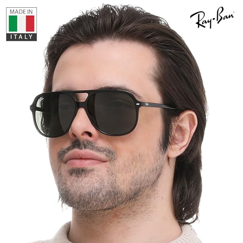 Image of Ray-Ban RB2198 BILL Square Shaped Sunglasses for Men & Women with Official RAYBAN Eyewear Kit
