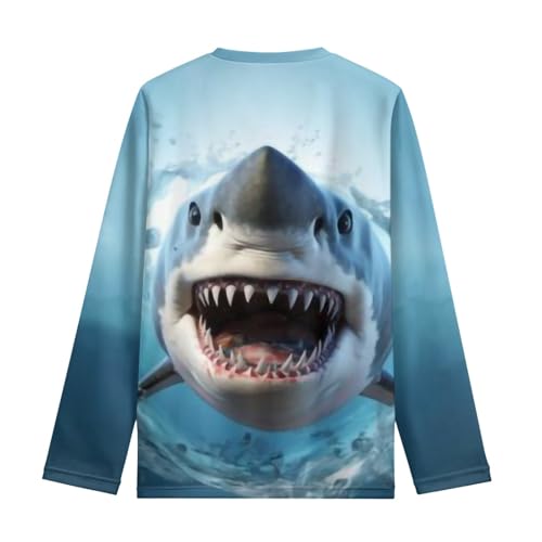 Long Sleeve T Shirt for Boys Girls Crewneck Sweatshirt2