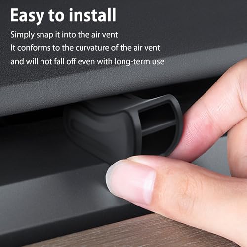 Image of 5 Pack Automotive Air Fresheners Adapter Compatible with Tesla Model 3 Y No Adhesive Needed Tesla Accessories for 2025 2024 2023 2022 2021 Air Freshener Not Included