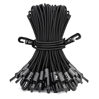 Spanngummi mit Haken, 25 Stück Expander mit Haken, 25 cm Multifunktional Hochbelastbare Planenspanner Gummispanner planenspanner Expander mit Haken für Camping Planen, Anhängerplane, Poolabdeckung
