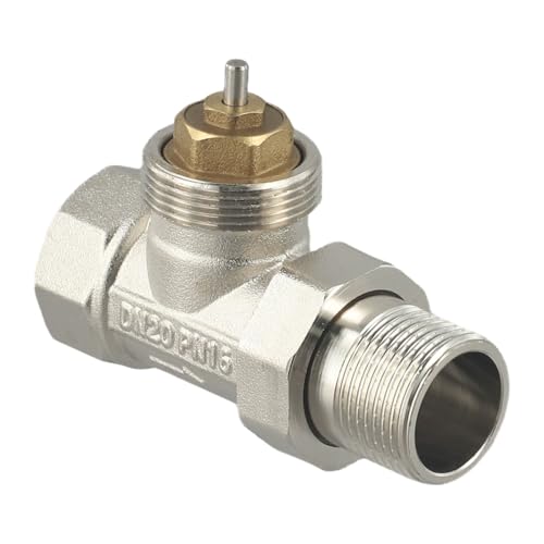 Vanne de régulation thermostatique DN25 laiton M30x1.5 sans tête - 3