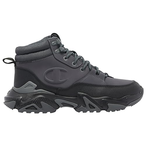 Champion Men's Bromad Lock Shoes Boots (Black/Stealth, US Footwear Size System, Adult, Men, Numeric, Medium, 10.5)