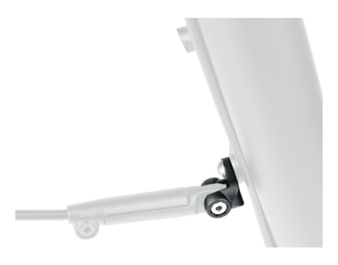 SKS Adapter RS/Suntour uniseks dla dorosłych bezpośredni montaż kątowy - czarny, jeden rozmiar