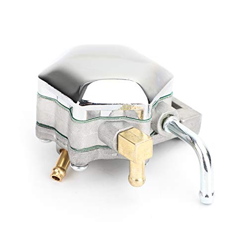 Artudatech Bomba de combustible de motocicleta, Conjunto de bomba de combustible de repuesto de moto, Bomba de gasolina diesel para Yamaha Vstar Virago XV 250 125 Route 66 1988-2017 Cover