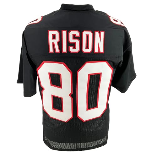Andre Rison Jersey Black Atlanta | Unisex Adult Sizes S-5XL Unsigned Custom Sewn Stitched