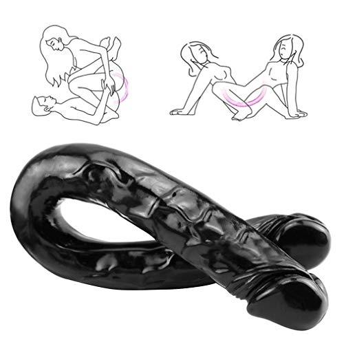 Lfcmf Super Portable Full Body Realistic Wand Realistic Soft Double Sided Díldɔ Female