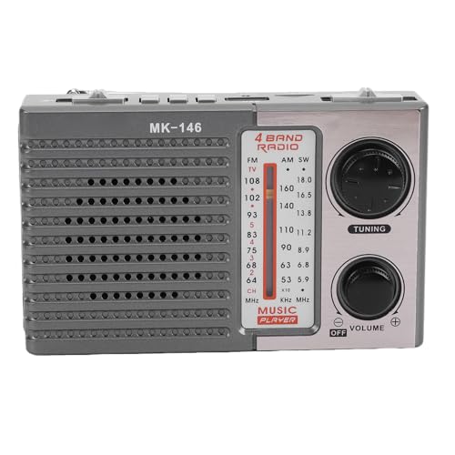 Radio portátil Zopsc AM FM SW Bluetooth recargable USB miniatura 7