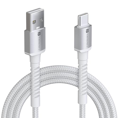 Portronics Konnect X USB to Type C Cable with 3A Output, Fast Cha...