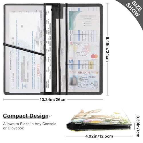 Organizador de Tarjetas de Cuero miniatura 3