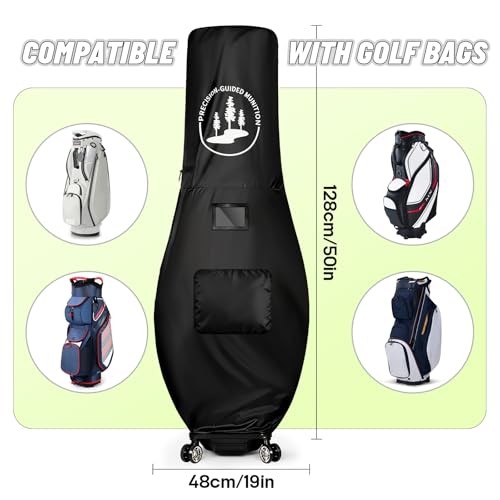 Housse imperméable pour sac de golf pliable et durable