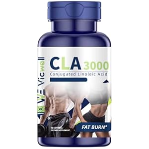 VICWELL CLA3000 Conjugated linoleic Acid, 90 Count (Pack of 1)