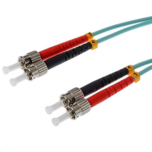 HELOS LWL CABLE DE RED ST/ST DUPLEX 50/125?M OM3 AQUA 3,0M