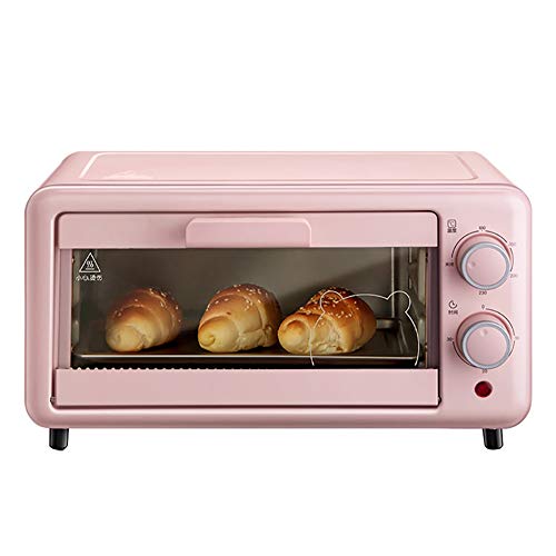 11 Liter Minibackofen Mit Auftaufunktion Pizzaofen Mit Umluft,800 Watt Mini Pizzaofen Ofen, Timer, Ideal Für Den Wohnwagen Und Studentenwohnung