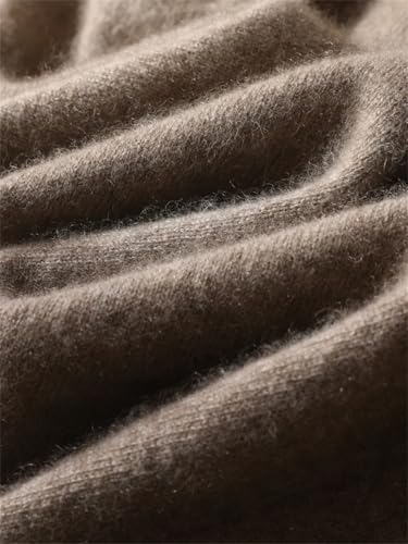 Winter 100% Wool Knitted Waistcoat Men's V-Neck Loose Sleeveless Sweater Vest Casual Tops4