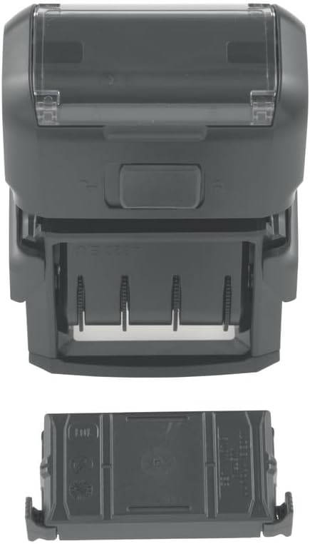 Trodat Printy 4820 - Date Stamp - Day, Month, Year - 12 Consecutive Years - Black Ink - Impression Size 25 x 4mm