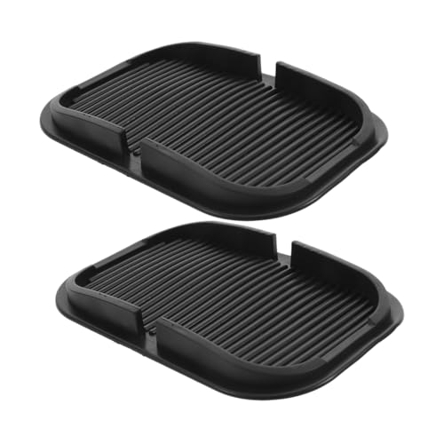 Beatifufu 2pcs Anti-Slip Car Dashboard Mat Non-Slip Phone Holder Automotive Dash Pad for Universal Car Trunk Storage
