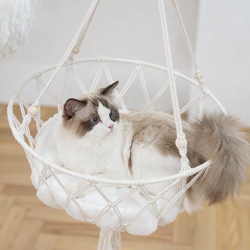 Torre moderna para gatos de 70" multi-nivel para interiores miniatura 2