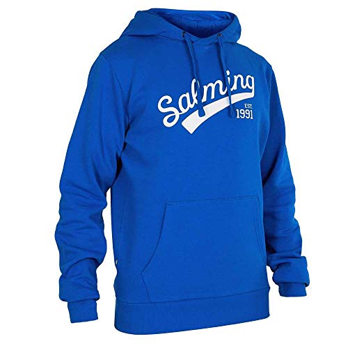 Salming Logo Hooded L sweat à capuche gris sport pour homme