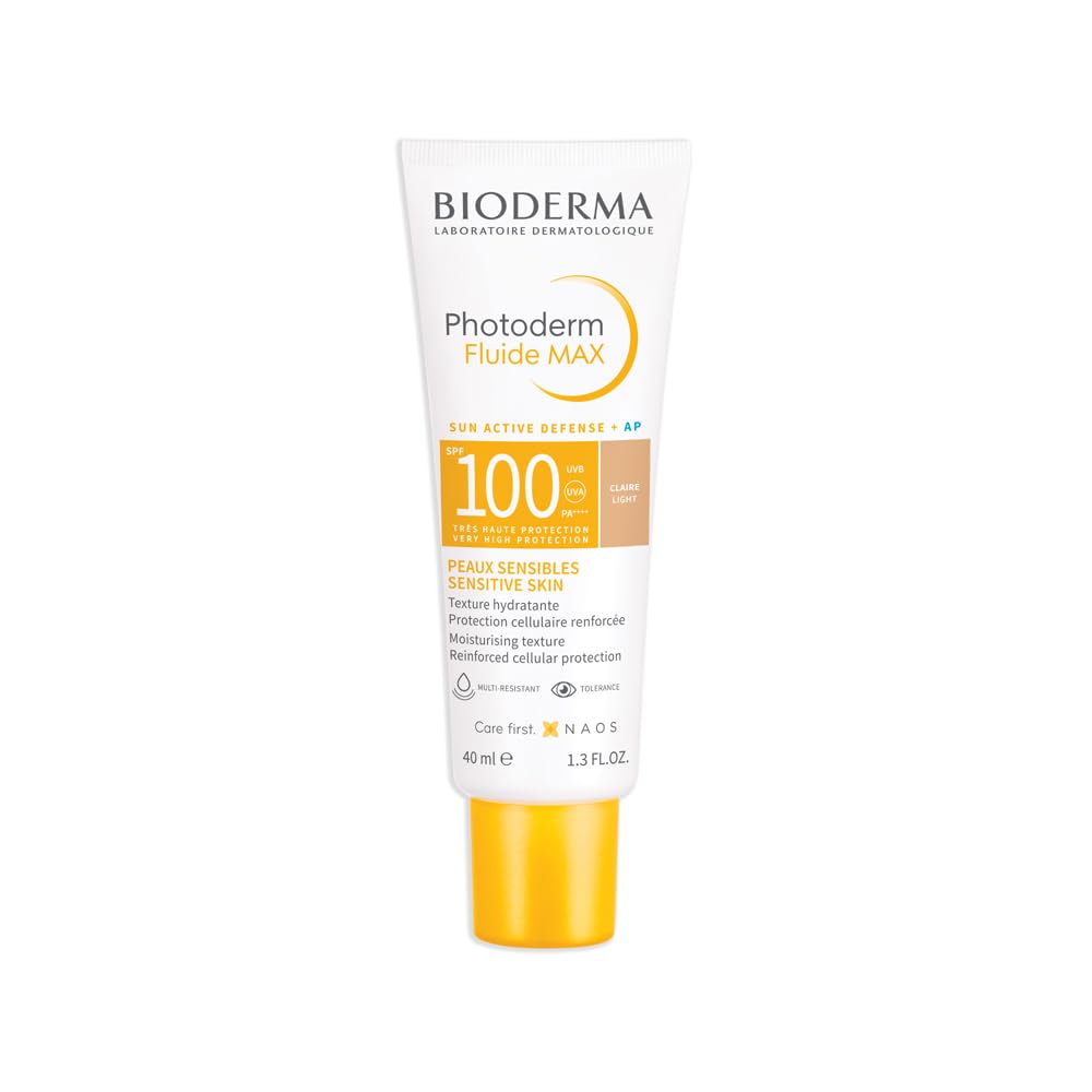 Bioderma Photoderm Fluide Max SPF 100 PA++++ Tinted Sunscreen for Sensitive Skin | In Vivo Tested