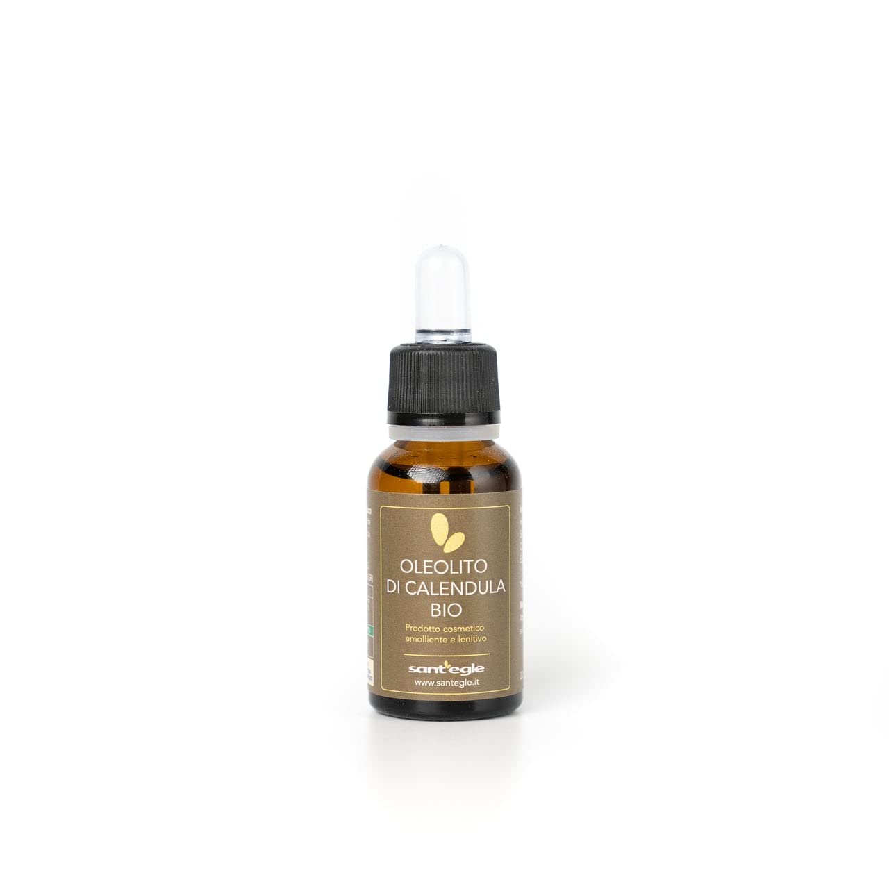 Sant'Egle Olio di Calendula Biologico, Oleolito cosmetico, 20ml