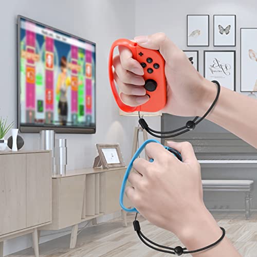Image of Careflection Boxing Finger Handle Boxing Clasp for Switch NS Controller with Hand Straps