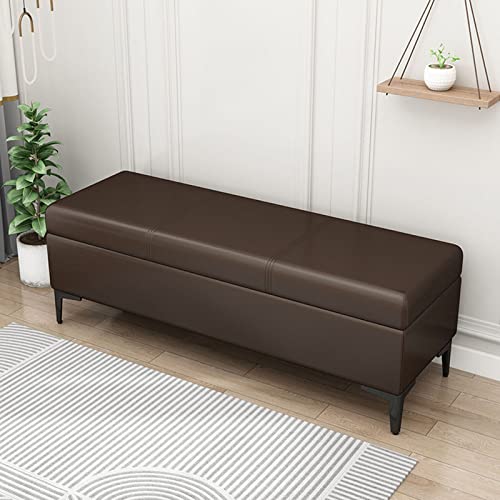 Banc ottoman de rangement pour optimiser un petit espace