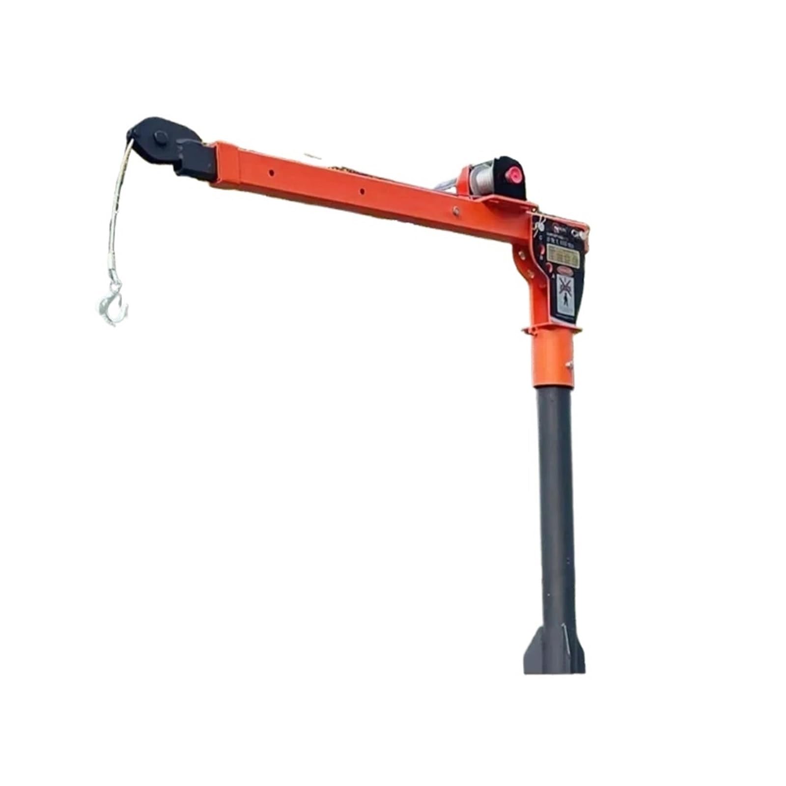 SDdPulse Lifting Tool 1100Lb Folding Truck-Mounted Bed Crane Hoist Lift Pickupelectric Winch 2000 Lb 12V, Painted Steel Pickup Truck Jib Cranes Electric Hoists