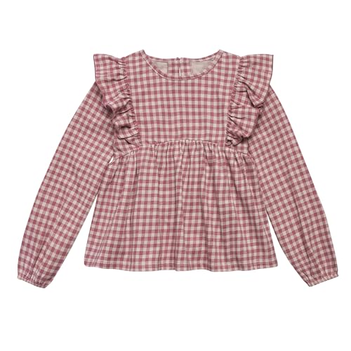 Modern Moments by Gerber Girls' Baby and Toddler Ruffles Top and Wide Leg Pant Set2