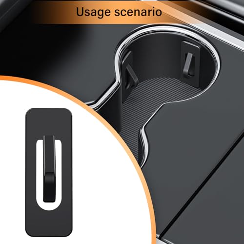 Limitador para portavasos de auto adhesivo 3/6 piezas miniatura 6