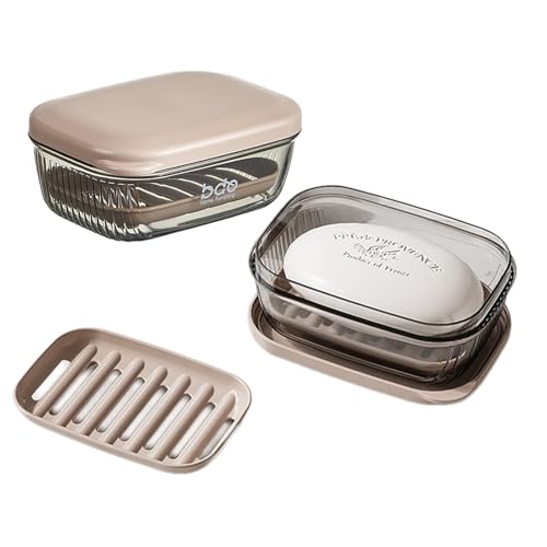 Travel Soap Case Portable Soap Holder With Lid Waterproof & Moisture-Proof For Bathroom Travel & Outdoor
