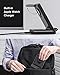 Wireless Charging Station,3 in 1 Charging Stand Made for Apple Watch Ultra 11 10 9 8 7 6 SE 5 4 3,Fast Wireless Charger Made for iPhone 17/Air/16/15/14/13/12,for AirPods Pro(with Adapter) (Black)