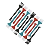 Angoily 30 piezas Kit de Accesorios para Arte de Diamantes con Bandeja y Pincel de Plástico Herramientas Ligeras y Compactas para Clasificación y Aplicación para Color Color Aleatorio