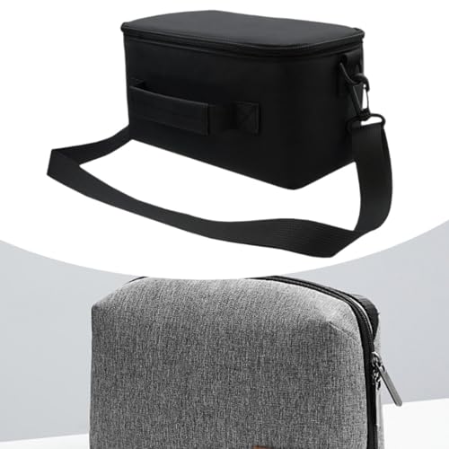 Funda para proyector portátil, resistente al desgaste y a los arañazos, con bolsillos de malla, correa ajustable miniatura 3