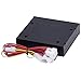 immagine 8VBESTLIFE Riduce la velocità del Controller di Calore e la Temperatura della Ventola del Computer a 4 canali per PC con LED Blu